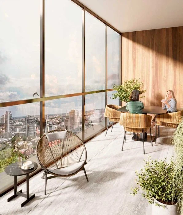3-room apartment for sale with a gorgeous view of the Dnieper. Center, new building