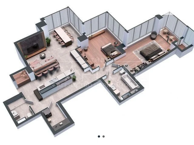 Продажа 3к квартиры 118 кв. м по ул. Антоновича 136-138 • ID