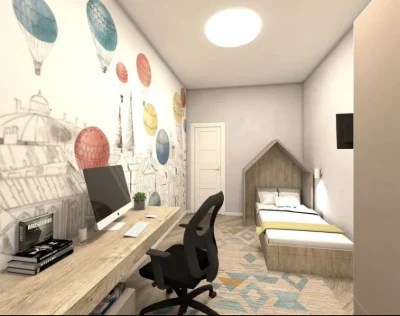 Selling a 3-bedroom apartment with finishing work, metro station, August 23