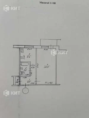 1 room 35 sq.m. Kholodnaya Gora, m. Kholodnaya Gora, Zhizneradostny (Rzhe