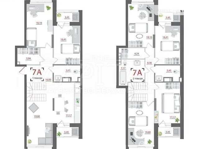 Sale of 7-room apartment 209 sq. m on Mokra St. 8-10 • ID 3467764