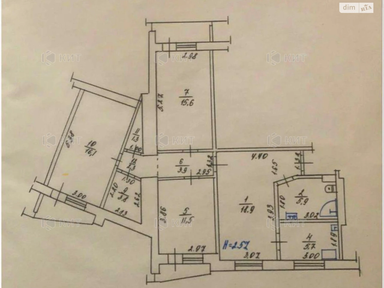 For sale Apartment 522nd microdistrict