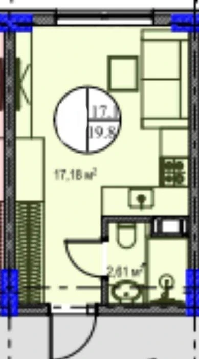 I will provide 1 room for rent in Solomyansky district with documents