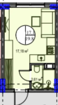 I will provide 1 room for rent in Solomyansky district with documents