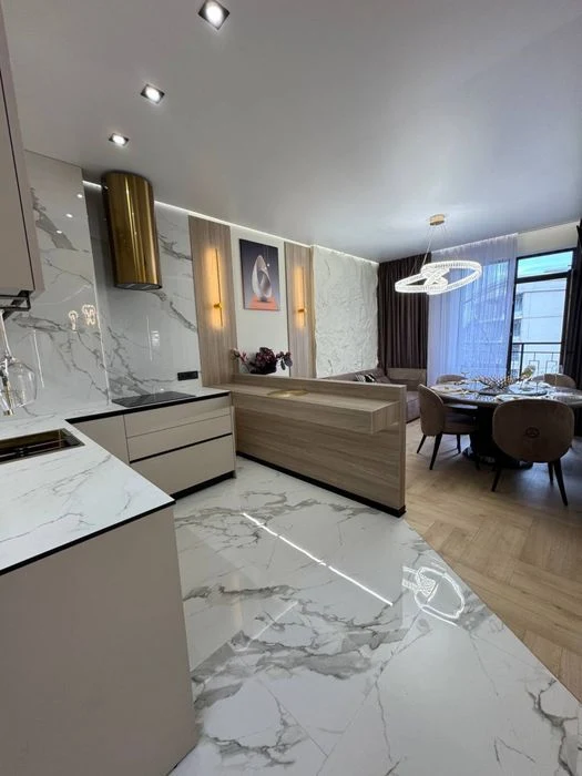 Residential complex Rhodes Arcadia | 3 bedrooms + kitchen-living room new repair