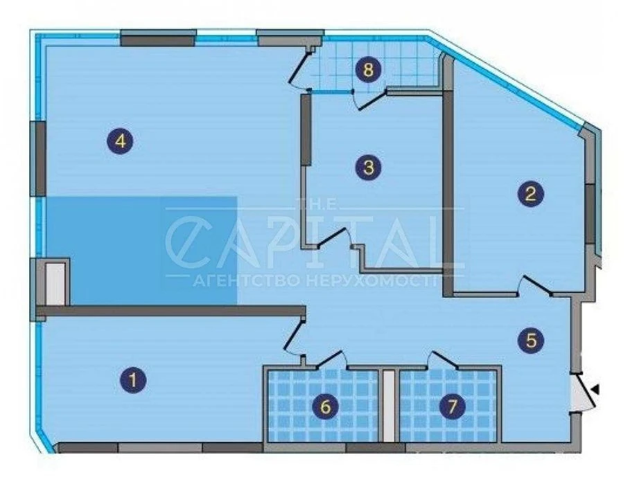 Apartment for sale in Zarichny residential complex Buy a 3-room apartment Kyiv Darnytsk