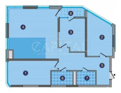 Apartment for sale in Zarichny residential complex Buy a 3-room apartment Kyiv Darnytsk