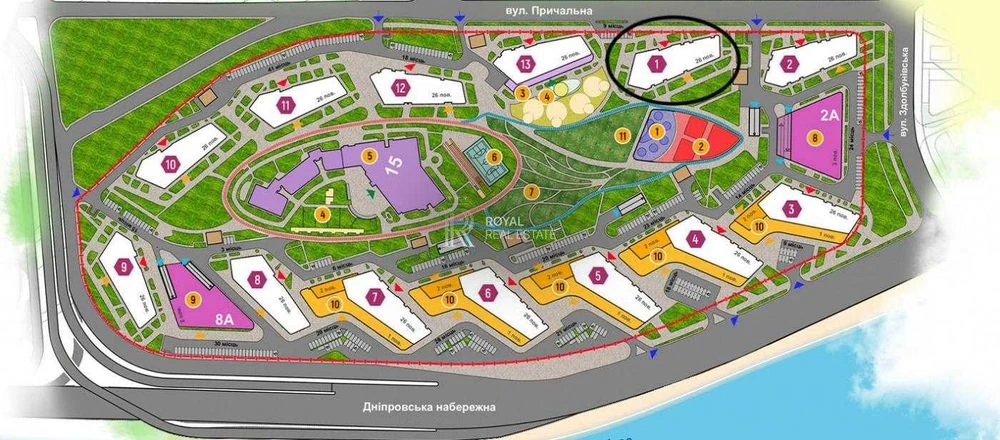 Продаж Квартири ЖК Грейт 76 м2, Частковий Ремонт, вул. Прича