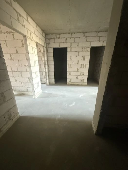 Большая 3к квартира 87 м² с подогревом полов и стяжкой / П