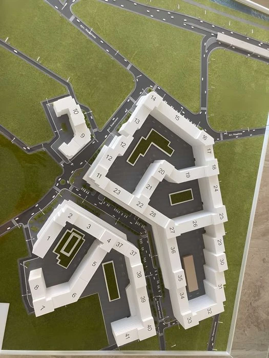 One-room apartment for sale in a modern residential complex