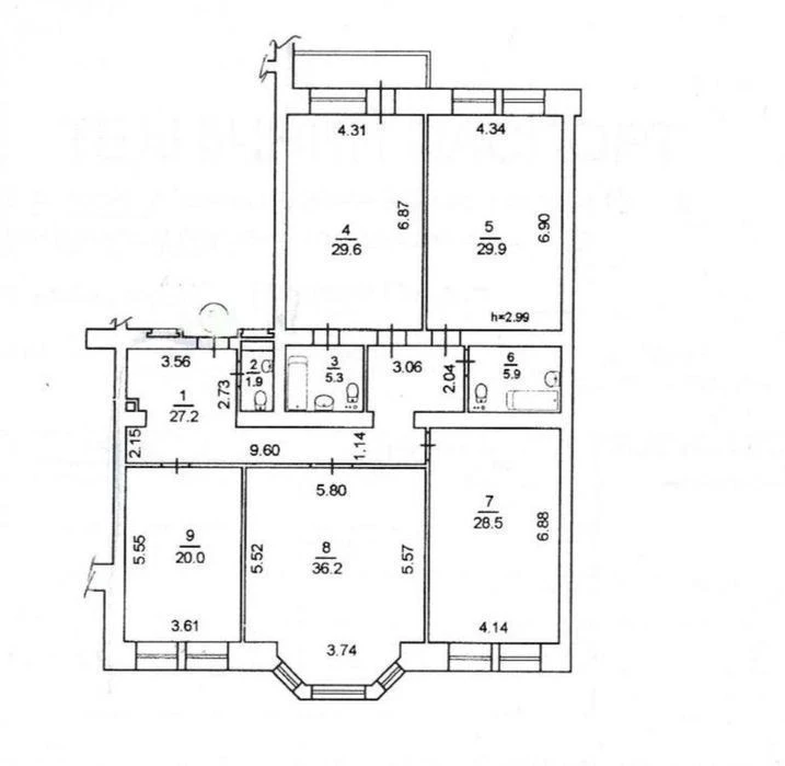 4-room apartment for sale, Panas Myrny, 12, Pechersk, Tse