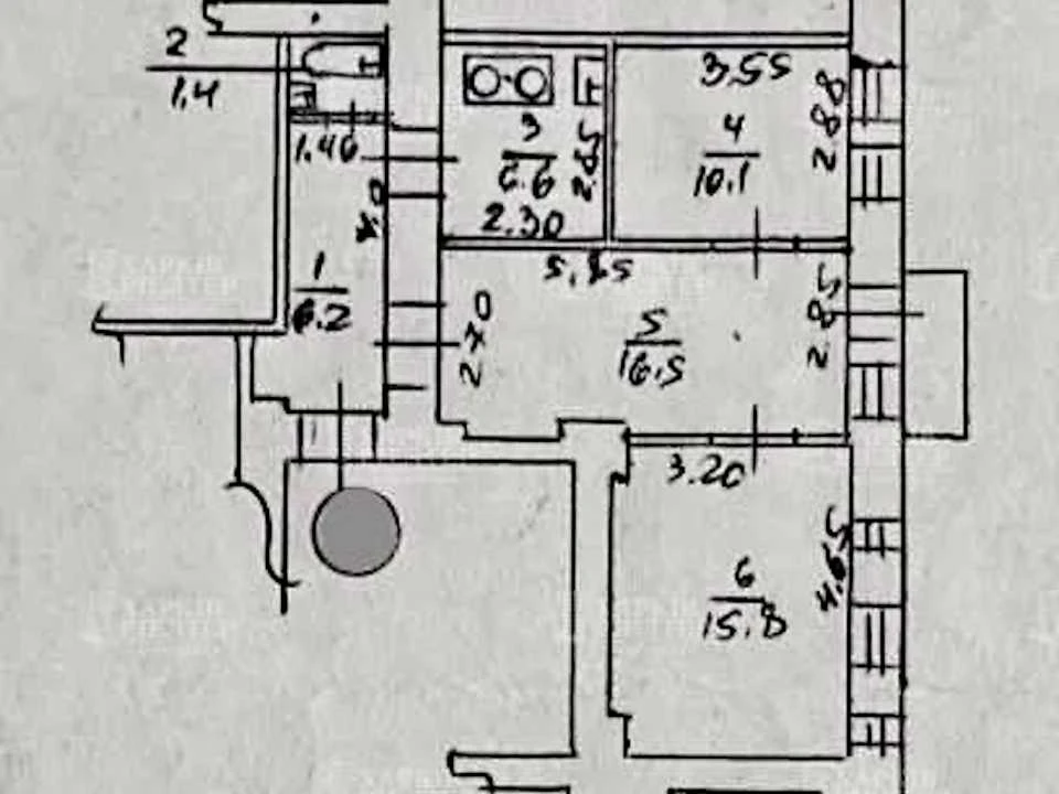 Apartment. Kharkiv, Kontorska St. (Chervonozhovtneva), (Budyn