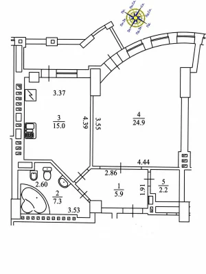 Apartment for sale Chorna Hora