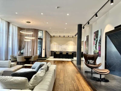 Spectacular apartment in the Diplomat Hall residential complex, 3k, author's design, Zhilyans