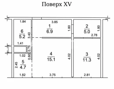 Эксклюзивный вариант на рынке! Роскошная 2-комнатная квартира,
