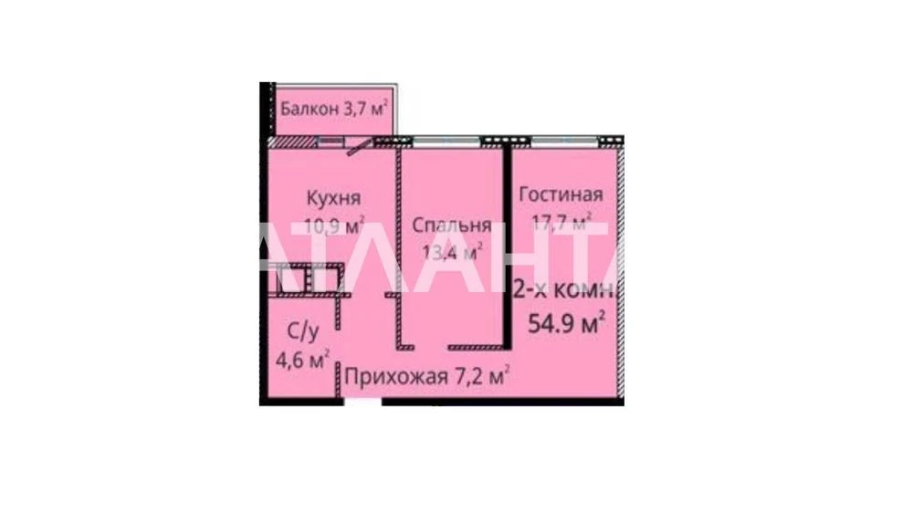 2-комн квартира в ЖК Михайловское Городок
