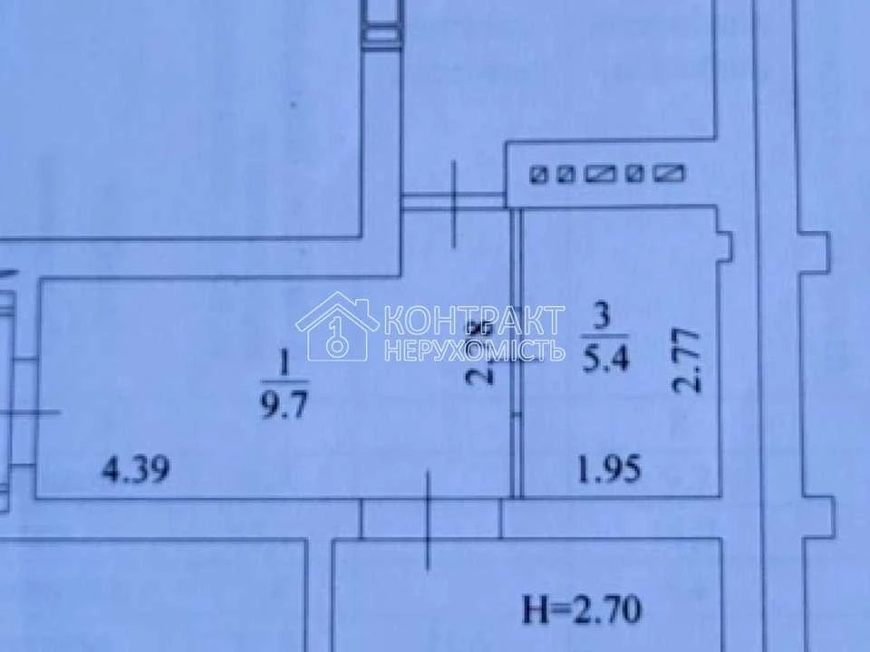 Apartment. Kharkiv, Poltava Shlyakh St., 184a, k.