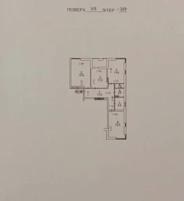 ‼️No% 3-room apartment, 83 sq. m., Comfort Town residential complex, Regeneratornaya, building 4