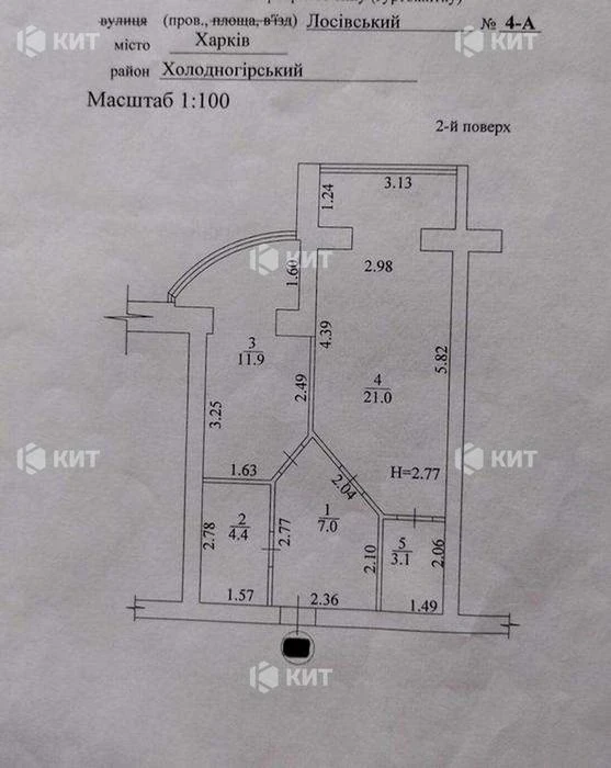 1 room 47 sq.m. South Railway, Center Market, Lazurny Residential Complex, Central Market metro station,
