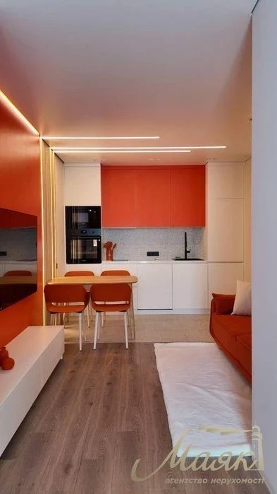 Sale of 1-room apartment with renovation in the residential complex Slavutych, metro station