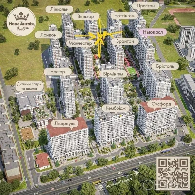 2-room apartment, 61 sq.m.