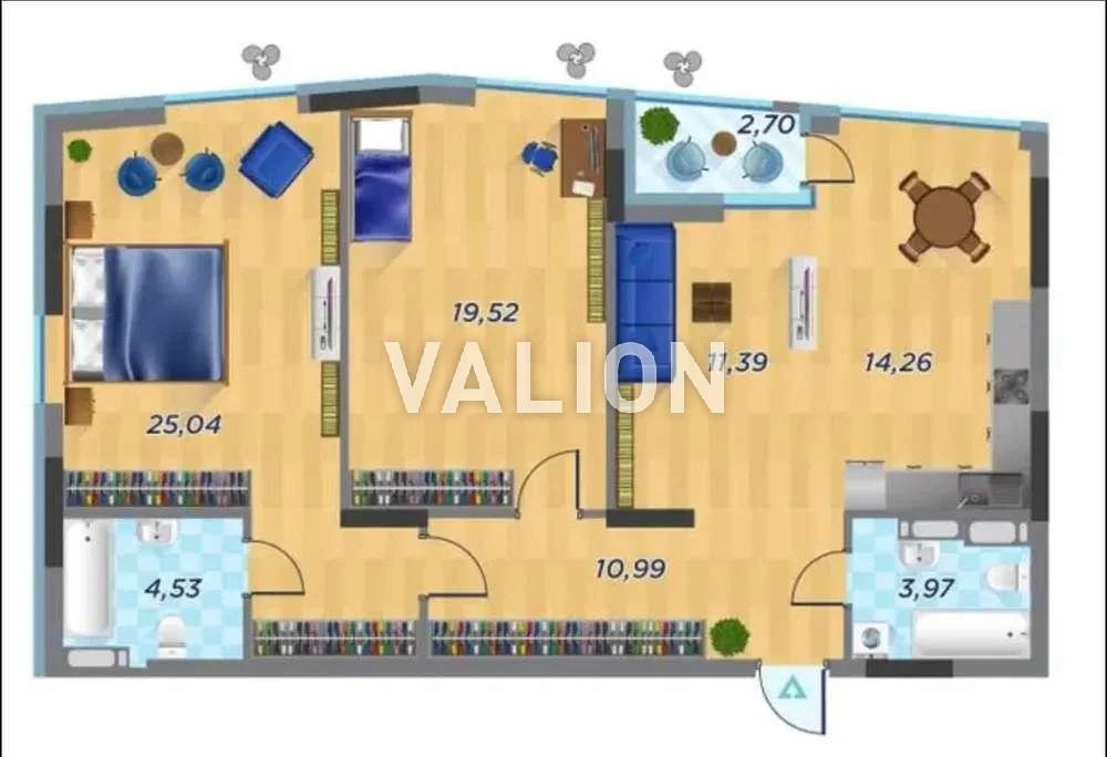 3-room apartment for sale, Kotarbinsky Vilhelma St. 24