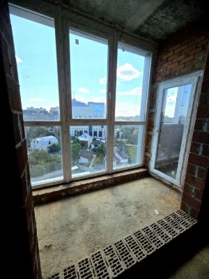 2-room apartment with a view in the Diplomat residential complex, exclusive layout