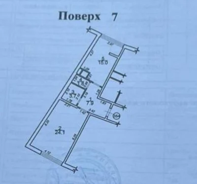 Каманина/48 Жемчужина, Шикарная евродвушка 55 кв.м., 7 этаж