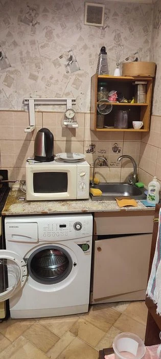 Two-room apartment in Zaporozhye