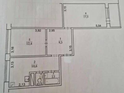 Apartment. Kyiv, Mrii St. (Akademika Tupoleva)