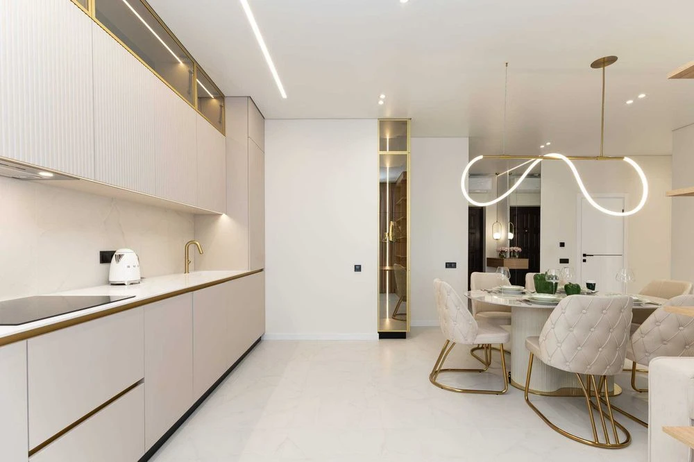3к квартира 106м² с премиум-ремонтом в Kadorr City (66 Жемчуг