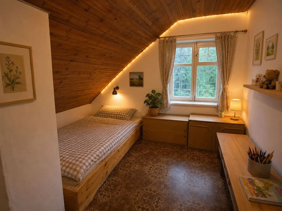 Cottage in a protected area