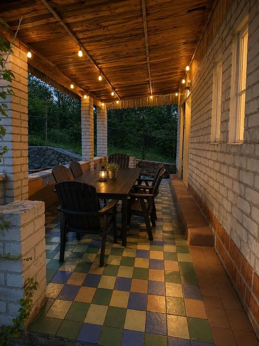 Cottage in a protected area