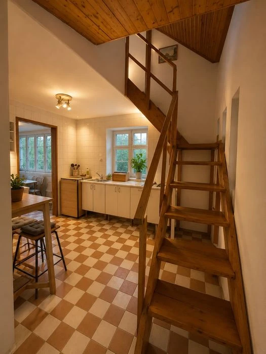 Cottage in a protected area