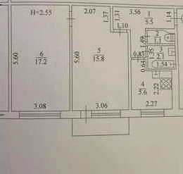 Apartment for sale on Saltivy Avenue, Yubileiny District, 24th floor