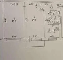 Apartment for sale on Saltivy Avenue, Yubileiny District, 24th floor