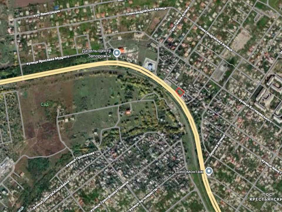 Plot. Zaporizhzhia, Tirazhna St.