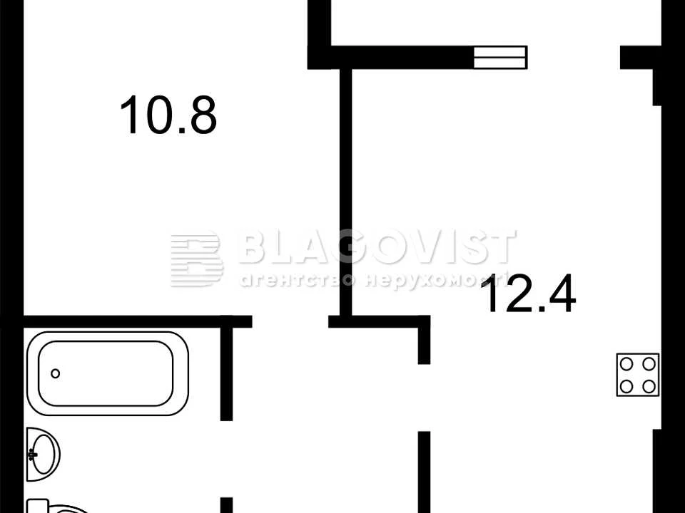 Apartment. Kyiv, Raketna St.