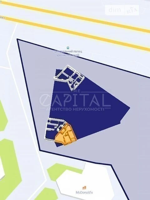 Sale of 3-room apartment 96 sq. m on Beresteyskyi Avenue 11 • ID 3