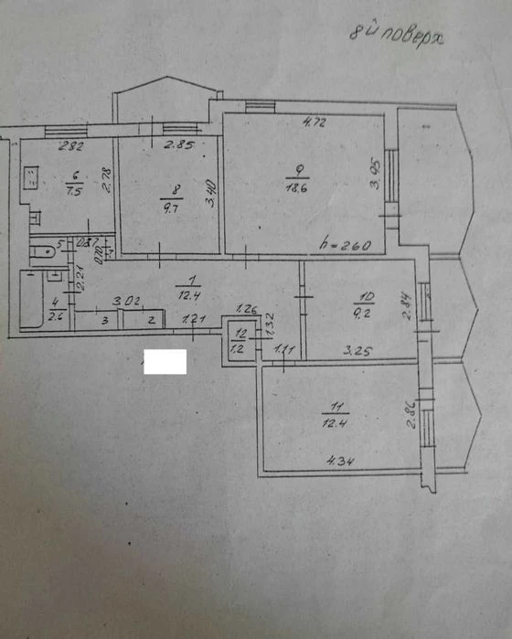 Продам 3-ком.кв. 96 м2 с ремонтом на пр.Добровольского.  Д