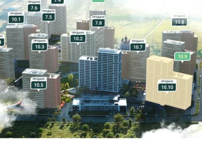 Apartment. Kyiv, Oleksandra Olesia St., (Building 10.10)