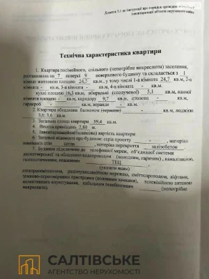 Sale Apartment Saltivka