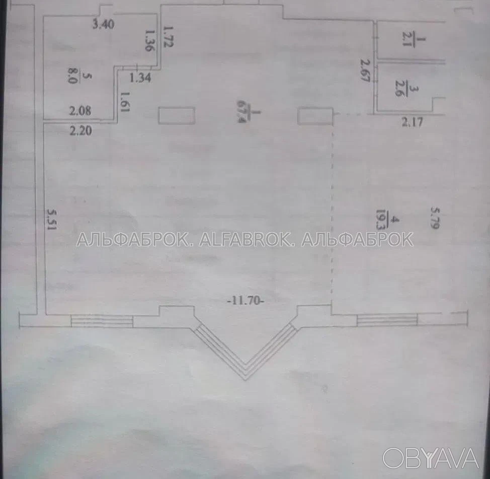 3-комнатная квартира, 99.4 м.кв.