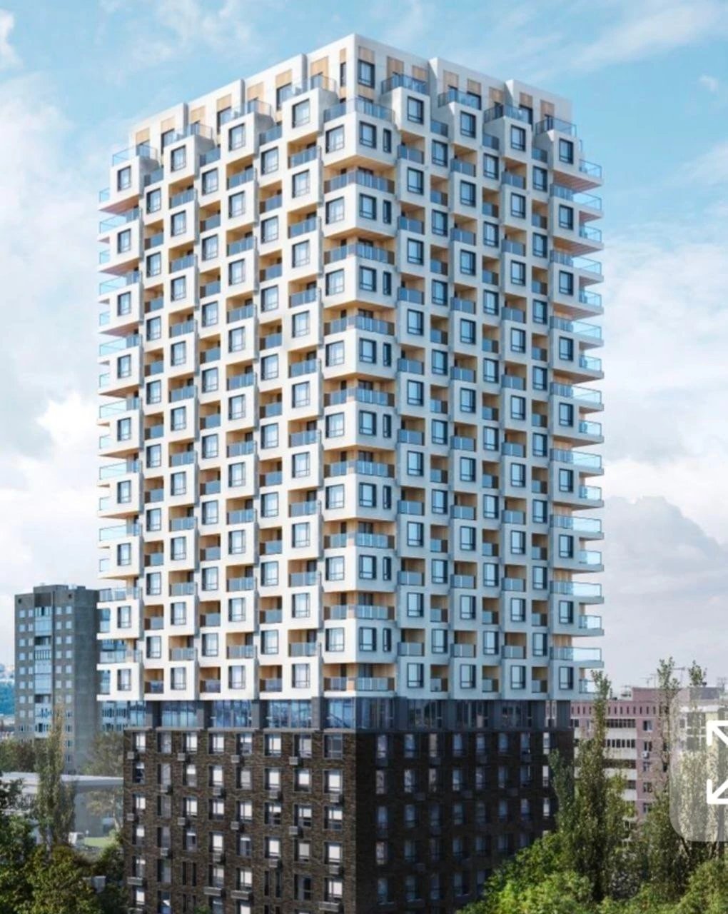1-room apartment for sale 44 m², Bereznyakivska St., 29