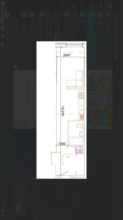 I will sell a 1-room apartment in the Central Park Central Park Center Park Zone Business