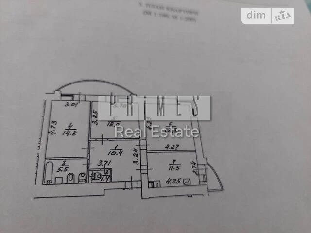 Sale of 3-room apartment 81 sq. m on Volodymyr Ivasyuk Ave. 43G