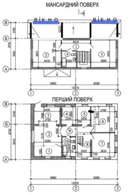 Новозбудований будинок у Черкасах по вул. Пастерівська