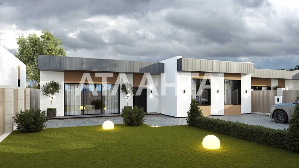 One-story modern house on Zolotaya Gorka in installments