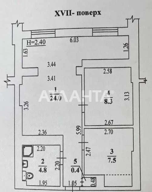 Двухкомнатная квартира на Высоцкого с евроремонтом
