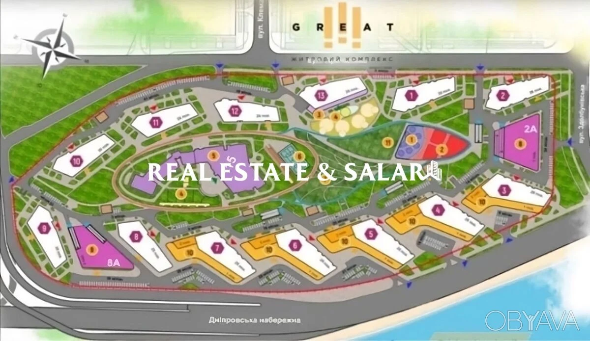 1-room apartment for sale in the Great residential complex